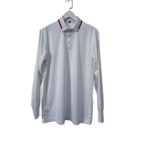 Chemises de golf en coton à manches longues